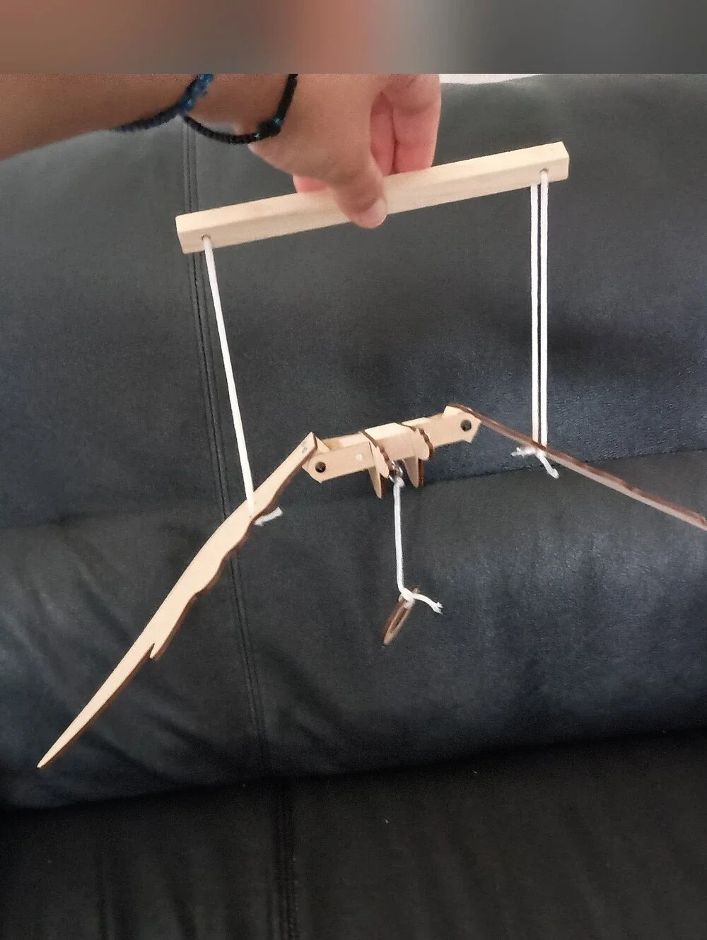 3/$10 🌟 Completed Home Depot Wooden Toucan Parrot Mobile Project Toy
